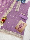Averie By Vipul  Heavy Orgenza Silk With Embroidery Work Dress Material Wholesale Online